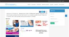 Desktop Screenshot of iv-therapy.net
